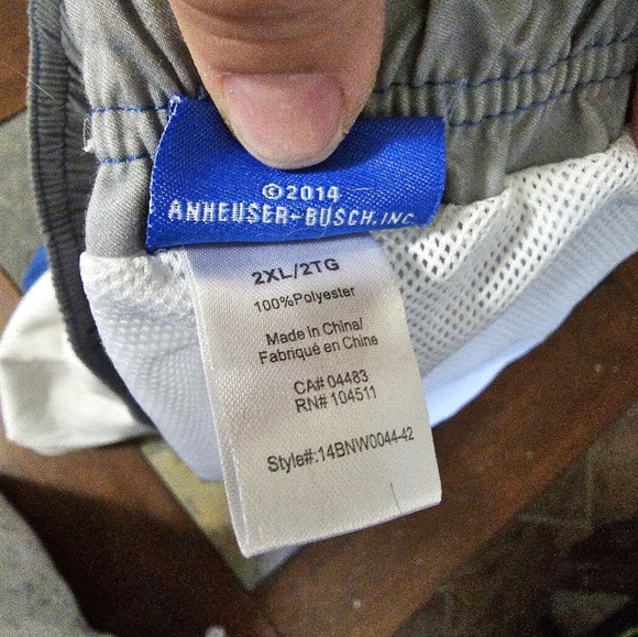 2XL Men's Swimming Shorts Budlight - Picture 4 of 7